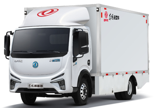 DONGFENG 6000kg GVW Electric Van Truck With Long Endurance Mileage 350km