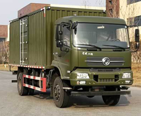 Flat Roof Cabin Offroad Cargo Truck 154kw Dongfeng Cargo Truck