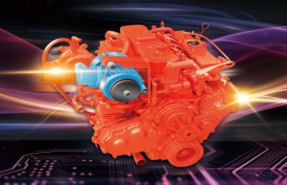 High Pressure Explosion Proof Engine Common Rail Four Cylinder Type