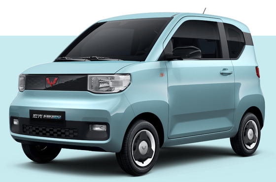Electric Cars HONGGUANG Mini SUV 120~170KM Driving Range Wuling Mini Ev Cars