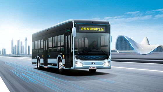 KINLONG 5G Pure Electric Vehicle Bus 12M Electric City Bus 28 Seats