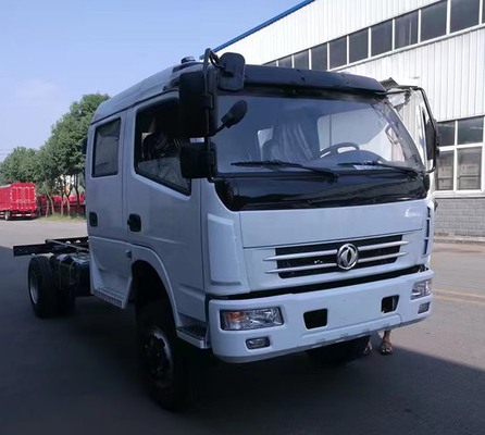 85KM/h Diesel Offroad Cargo Truck 4x4 Double Row Fence Cargo Truck