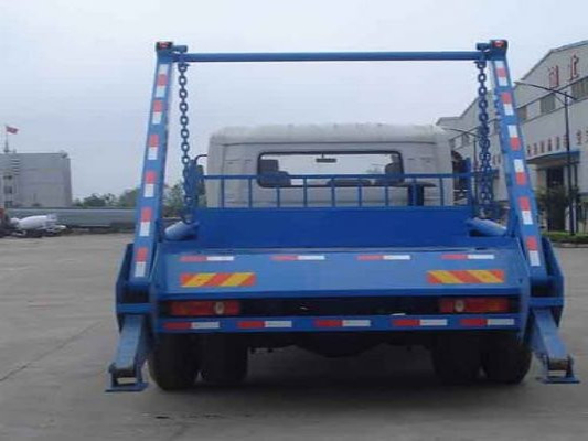 Dongfeng 8CBM Garbage Dump Truck Swimming Arm With Bins Skip Loader