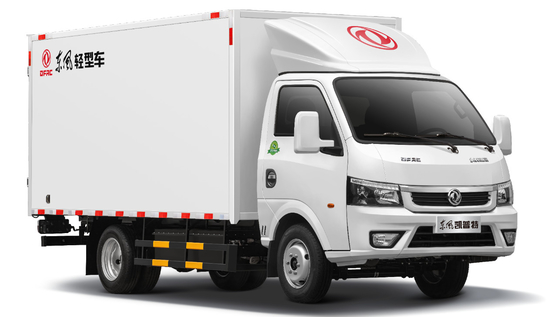 Light Cargo EV Electric Truck Dongfeng Electric Truck 1650kg Rated Loading Capacity