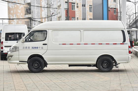 LHD Steering Delivery Electric Vehicle Vans With 250km Driving Range