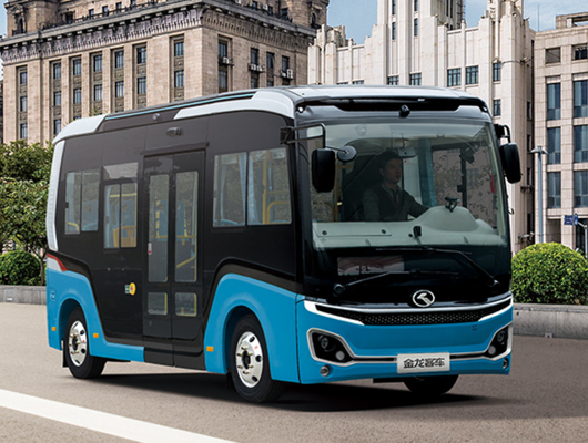 6 Meter Electric Vehicle Bus 90.24kwh 160-180KM Endurance Range
