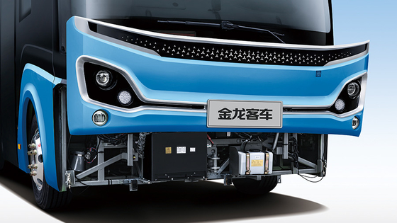 6 Meter Electric Vehicle Bus 90.24kwh 160-180KM Endurance Range