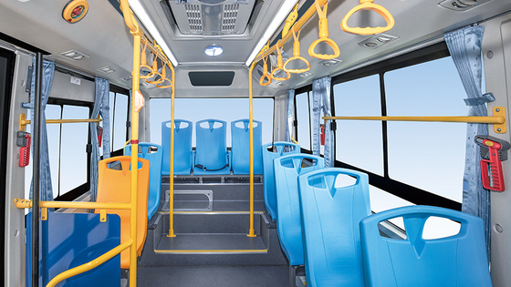 6 Meter Electric Vehicle Bus 90.24kwh 160-180KM Endurance Range