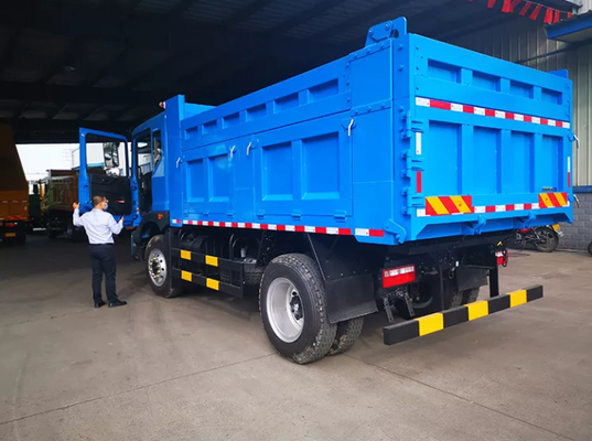 96kw 4x2 Single Cab Heavy Duty Dump Truck Manual Transmission