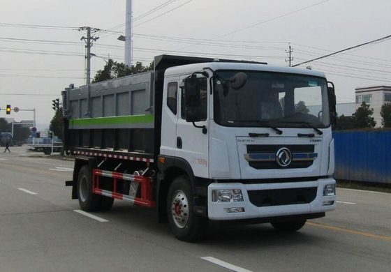Light Duty Chassis Garbage Dump Truck 2-3 Ton Trash Truck Dumping