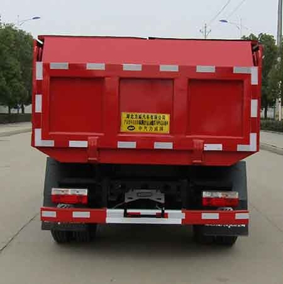 Euro V Garbage Dump Truck Single Row Cab With 5CBM Container