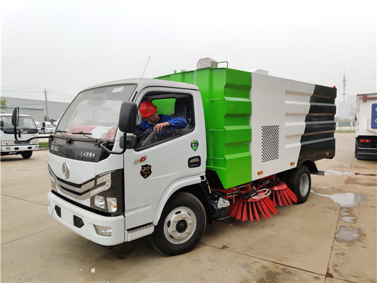 DONGFENG D6 Series Road Sweeper Truck 130HP 4X2  Diesel Fuel Engine