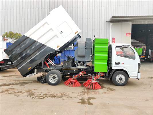 DONGFENG D6 Series Road Sweeper Truck 130HP 4X2  Diesel Fuel Engine