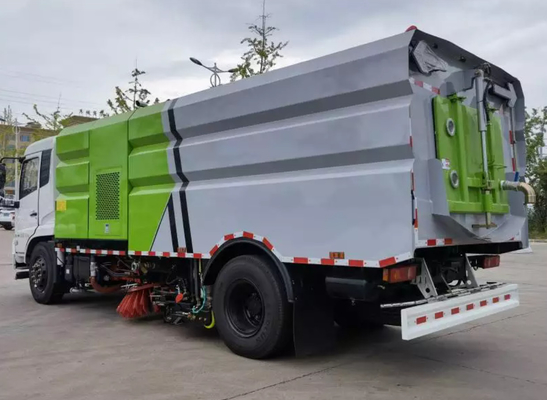 169kw 230hp 12CBM Road Sweeper Truck Diesel Type For Mine Place