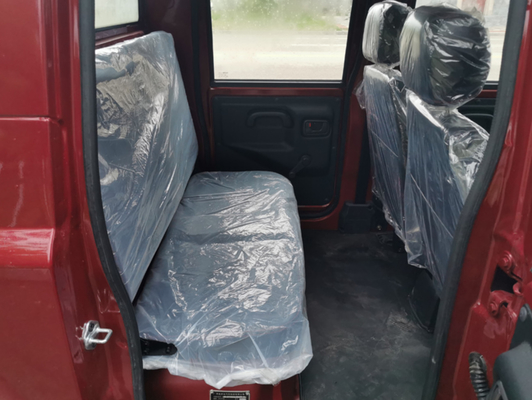Kaiyun Low Speed Ev Pickup Truck 4KW With Double Row 4 Seats Cabin