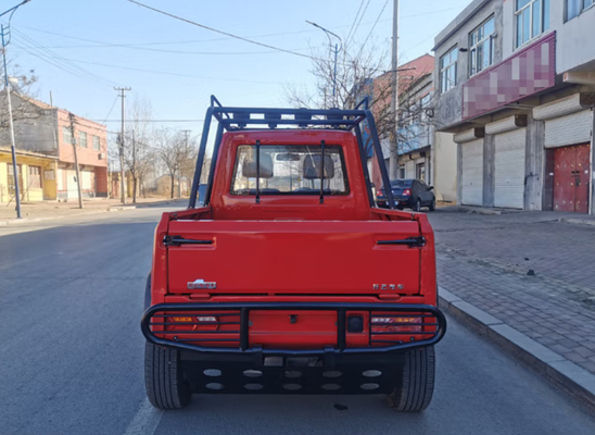 FWD New Electric Truck Enclosed Cabin Big Power Motor For Patroling