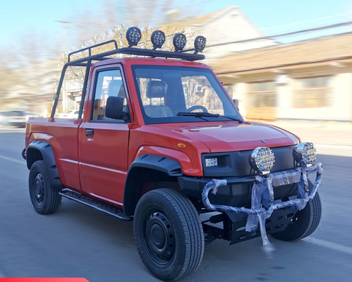 80km/H EV Electric Truck 200mm Ground Clearance Electric Double Cab Pick Up