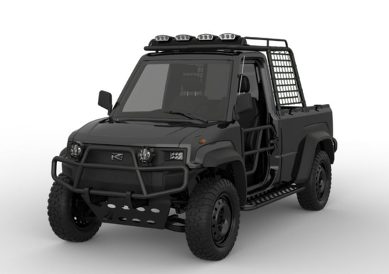 4WD Off Road Light Duty Electric Truck 76.8V/10.5KW Motor for Tough Road Delivery