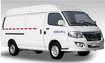 RHD Steering 11seats ELectric Mini Bus Electric Passenger Vans 250km Endure Mileage